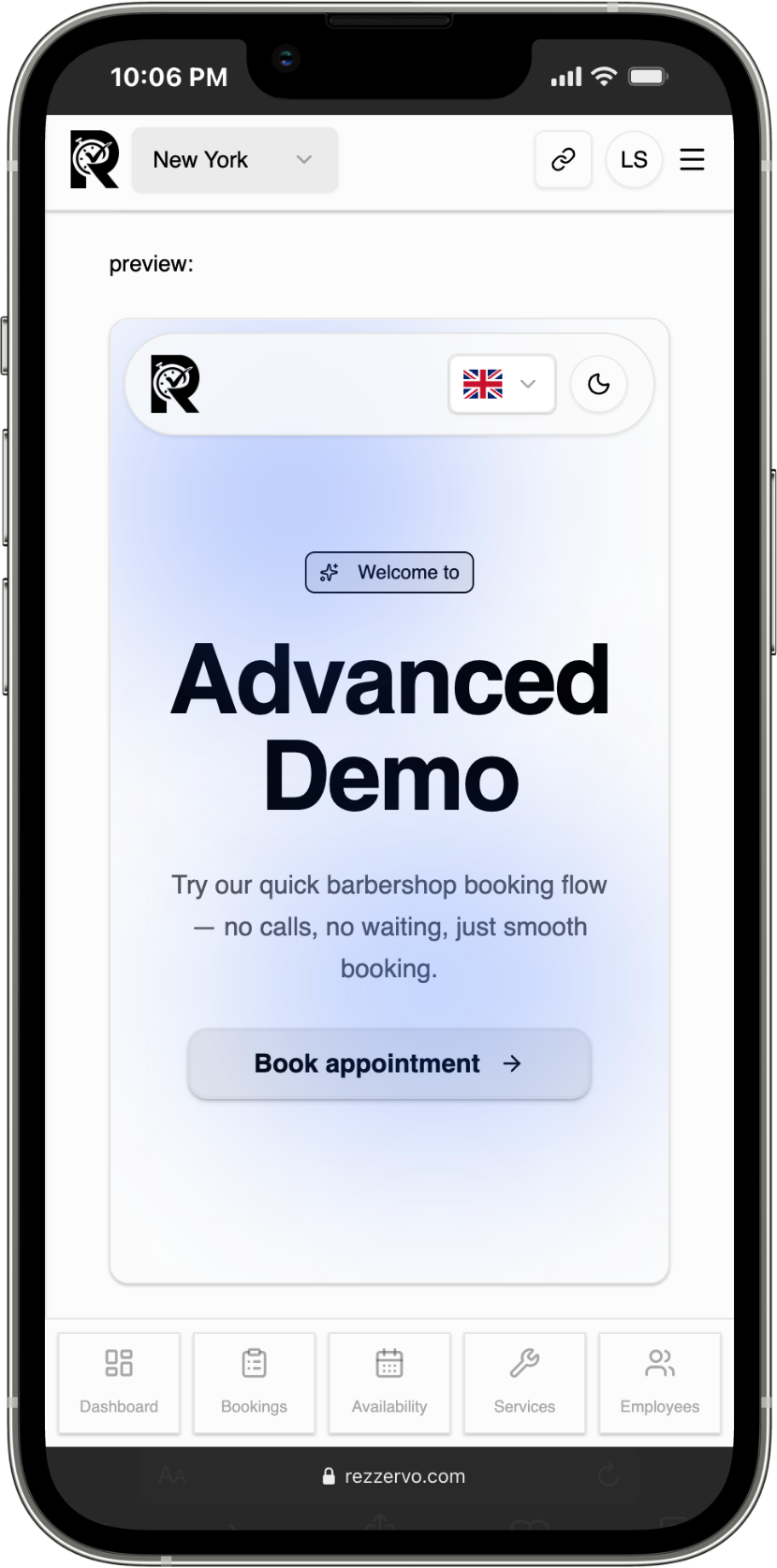 Boost your brand with a unique booking link